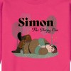 Men's - Disney - Simon The Sleepy One Graphic Fleece Sweatshirt - 2 of 4