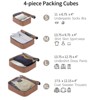 Kumasinova 1/2/4 Pcs Hardshell ABS Luggage Set,Lightweight Extandable Checked Suitcases,Airline-Approved Spinner Suitcase with TSA Lock - 2 of 4