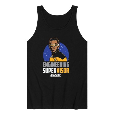 Men's - Star Trek - Engineering Super Visor Graphic Tank Top