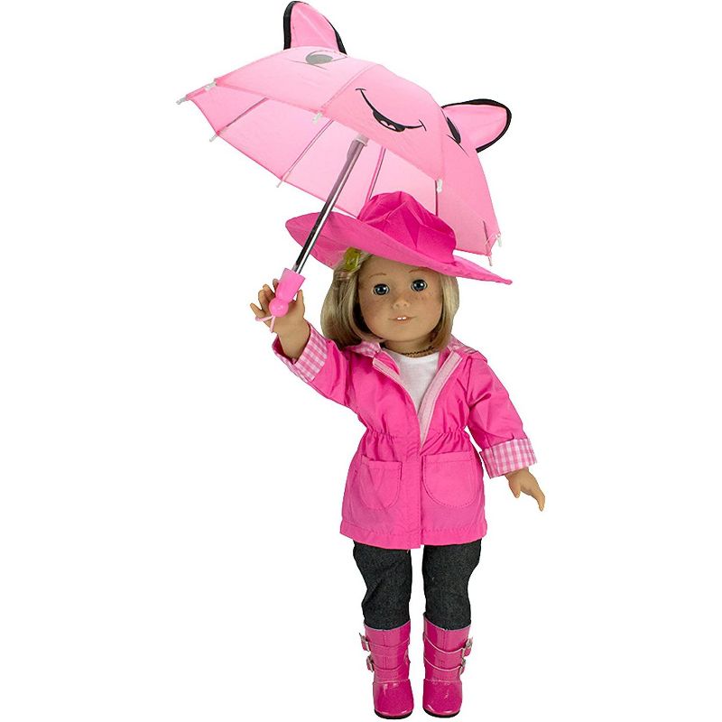 Dress Along Dolly Rainy Day Outfit for American Girl Doll, 1 of 7