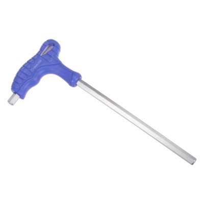 Unique Bargains CR-V Steel T-Handle Metric Dual End Hex Wrench