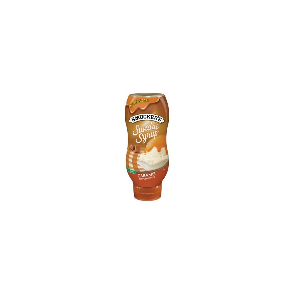 Smucker's caramel flavored sundae syrup (051500025123)