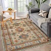 Area Rug Living Room Rug Non Slip Washable Rugs for Bedroom Boho Aesthetic Carpet Stain-Resistant Foldable Thin Floor Cover for Dining Room - 2 of 4