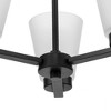 Progress Lighting Tanner 3 - Light Chandelier in  Matte Black - 3 of 3