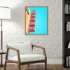 Amanti Art Vogue Theatre Sign in Hollywood by Tom Windeknecht Canvas Wall Art Print Framed - 4 of 4