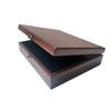 WE Games Wooden Valet Box - Mahogany Stain (Made in USA) - 3 of 4