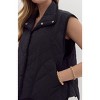 Women's Jodi Scalloped Quilted Vest - entro - 2 of 4