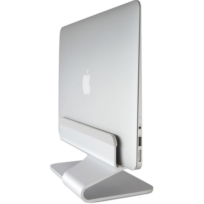 Rain Design mTower Vertical Laptop Stand, Silver, 3 of 4