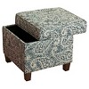 Cole Classics Square Storage Ottoman with Lift Off Top - HomePop - image 2 of 4