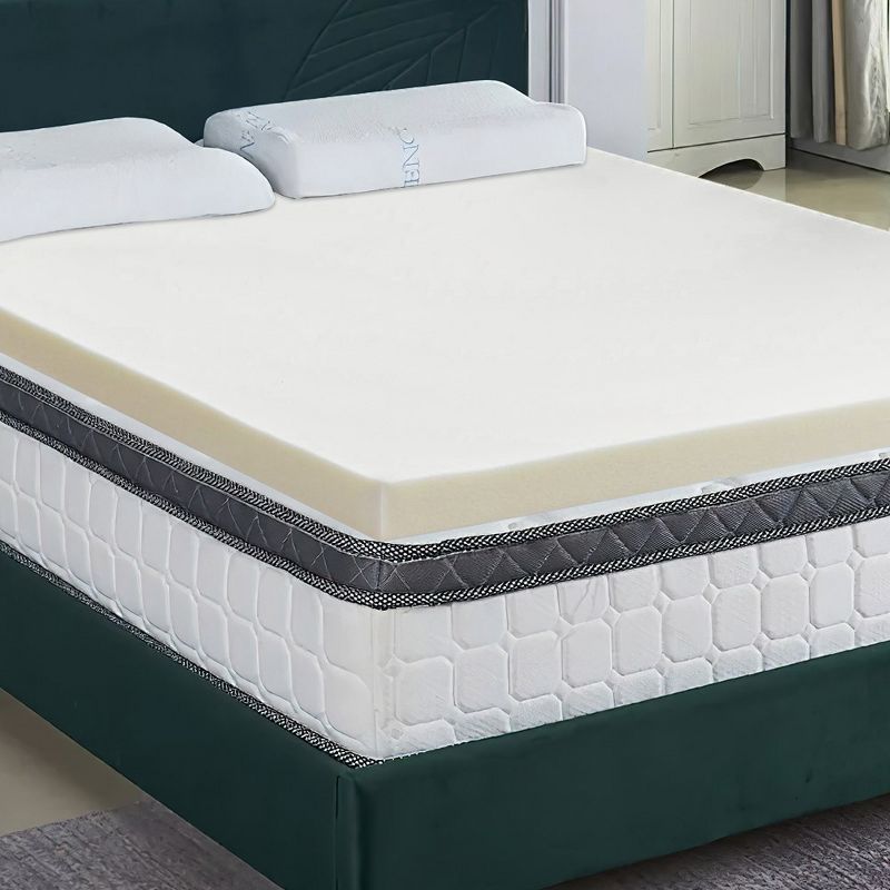 Continental Sleep, 1-inch Foam Topper, Adds Comfort to Mattress, 6 of 11