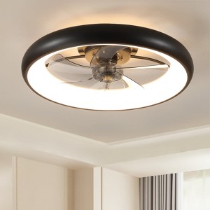 DOMETOUR Ceiling Fan with Lights Dimmable LED - 1 of 4