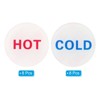 Unique Bargains Acrylic Home Business Self Stick Hot/Cold Water Label - 3 of 4