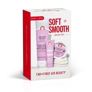 FIRST AID BEAUTY Soft & Smooth Body Exfoliate Skincare Kit - 2ct - Ulta Beauty - 1 of 4