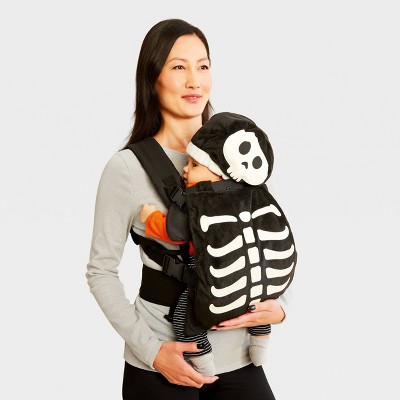Image of Baby Skeleton Infant Carrier and Hat Halloween Costume Set - Hyde & EEK! Boutique™