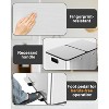 60L/16 Gal Kitchen Trash Can with Separate Lids,2¡Á8 Gal Pedal Trash Bin with Removable Basket - 4 of 4