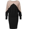 Women's Color Block Ribbed Knit Dress - LASCANA - 2 of 4