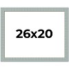 PosterPalooza | Refined Blue Picture Frame - UV Acrylic, Backing Board, Hanging Hardware Included - 2 of 4