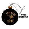 Lindenwood University Lions Logo Wood Christmas Tree Holiday Ornament - 2 of 4