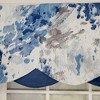 RLF Home Storm Petticoat 3" Rod Pocket Lining Luxurious and Elegant Window Treatment Valance 50" x 15" Blue - 3 of 4