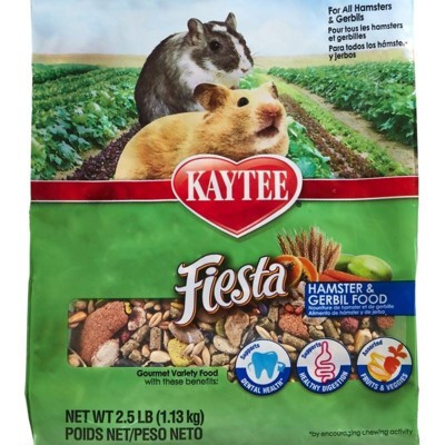 Kaytee Fiesta Hamster And Gerbil Gourmet Variety Diet 2.5 Lbs Target