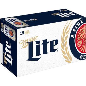 Miller Lite Beer - 15pk/12 fl oz Cans