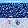 Unique Bargains No Hole ABS Round Faux Pearl for Vase Fillers DIY Home Decoration 800 Pcs - 2 of 4