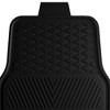 Fanmats 27 x 17 Inch Universal Fit All Weather Protection Vinyl Front Row Floor Mat 2 Piece Set for Cars, Trucks, and SUVs, NFL Carolina Panthers - 2 of 4