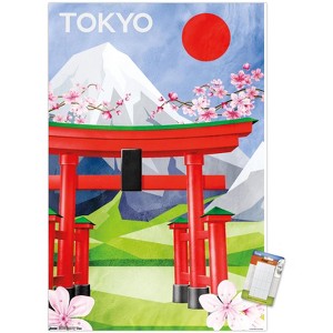 Trends International Tokyo - Scenic Unframed Wall Poster Prints - 1 of 4