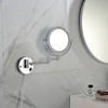 Vynxaria 8-Inch LED Wall Mount Magnifying Makeup Mirror - 360¡ã Rotation & 12-Inch Extension - 2 of 4