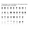 Creative Teaching Press® Café 7 Inch Designer Letters, 114 Pieces Per Pack, 3 Packs - 3 of 3