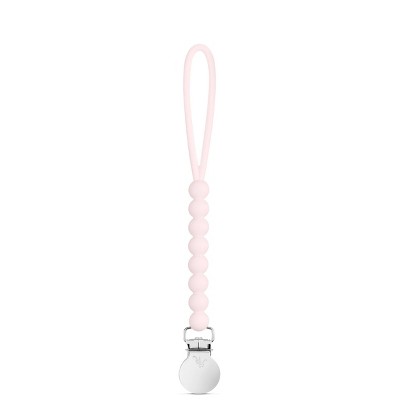 Image of Ryan & Rose Silicon Pacifier Clip - Pink