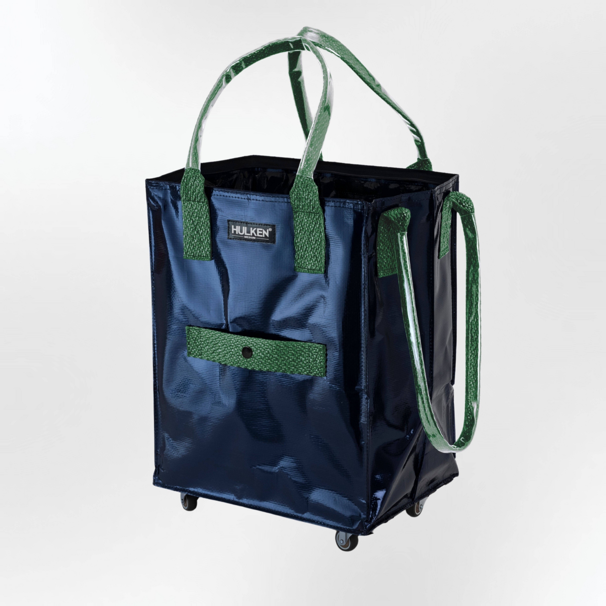 HULKEN Original Rolling Tote Bag Med Navy BTC