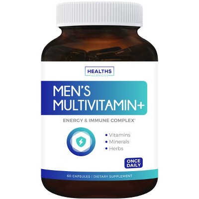 Men's Multivitamin Plus Capsules, Health's Harmony, 60ct : Target