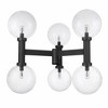 Z-Lite Laurent 6 - Light Post Light in  Black - 2 of 4