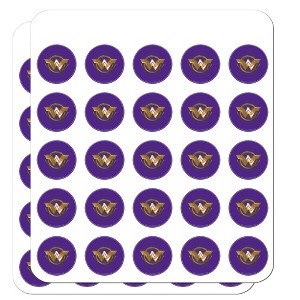 Wonder Woman Movie Golden Lasso Logo Planner Calendar Scrapbooking Stickers - 1 of 4