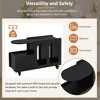 NicBex Mobile Nightstand with Lockable Wheels,Bedside Table with Storage Space,Modern Side Table for Bedroom - 4 of 4