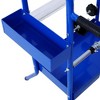 Masking Paper Machine,18" Mobile Multi-Roll Masker Paper Dispenser with Storage Trays, Heavy Duty Masking Machine for Shop Auto Body Collision Repair - 4 of 4