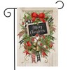 Briarwood Lane Garden Flag 12x18 For Outdoor Merry Christmas Swag For Christmas Garden Flag Flags For Outside - 2 of 4