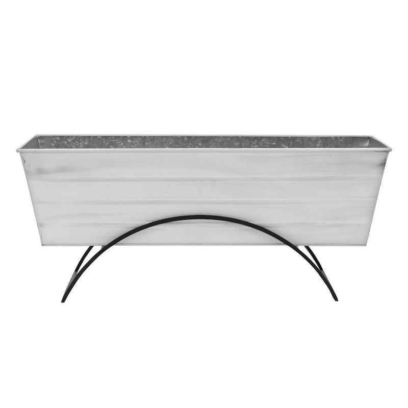 ACHLA Designs With Odette Stand Rectangular Steel Planter Boxes , 1 of 6