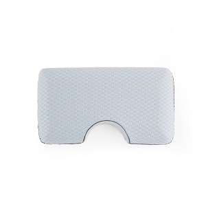 Lucid King Soft/Medium Comfort Collection Bamboo Charcoal and Gel Memory Foam Side Sleeper Pillow - 1 of 4