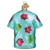 Old World Christmas 3.75" Hawaiian Themed Shirt Ornament Vacation - Tree Ornaments 3.75 In Hawaiian Shirt Ornament Vacation Tree Ornaments - 2 of 3