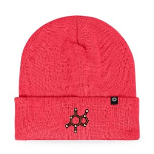 Dalix Molecule Embroidered Beanie Science Warm Winter Knit Hat for Men - 1 of 4