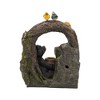 NAYSAYE Fountain Two Tier Woodland Animal Water Feature for Outdoor Garden and Patio, Multicolor, 11.8"*22.6"*19.8" - 4 of 4