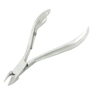 Unique Bargains Compact Mini Metal Silver Tone Toenail Clippers 3.7 x 1.7 x 0.39 Inch 1 Pc - 1 of 4