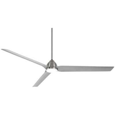 84" Minka Aire Java Xtreme Brushed Nickel Smart LED Ceiling Fan