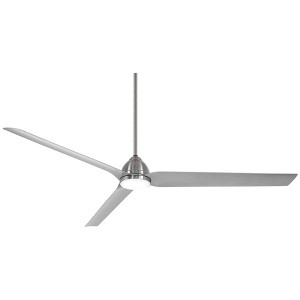 84" Minka Aire Java Xtreme Brushed Nickel Smart LED Ceiling Fan - 1 of 4