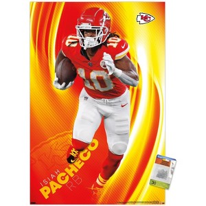 Trends International NFL Kansas City Chiefs - Isiah Pacheco 24 Unframed Wall Poster Prints - 1 of 4