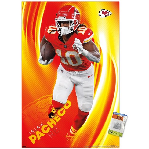 Trends International NFL Kansas City Chiefs - Isiah Pacheco 24 Unframed Wall Poster Prints - image 1 of 4