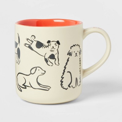 16oz Stoneware Dog Person Mug - Opalhouse™