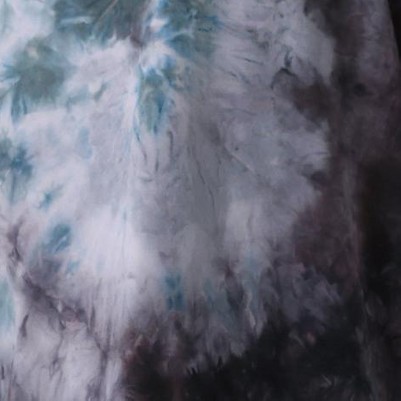 tie dye green purple